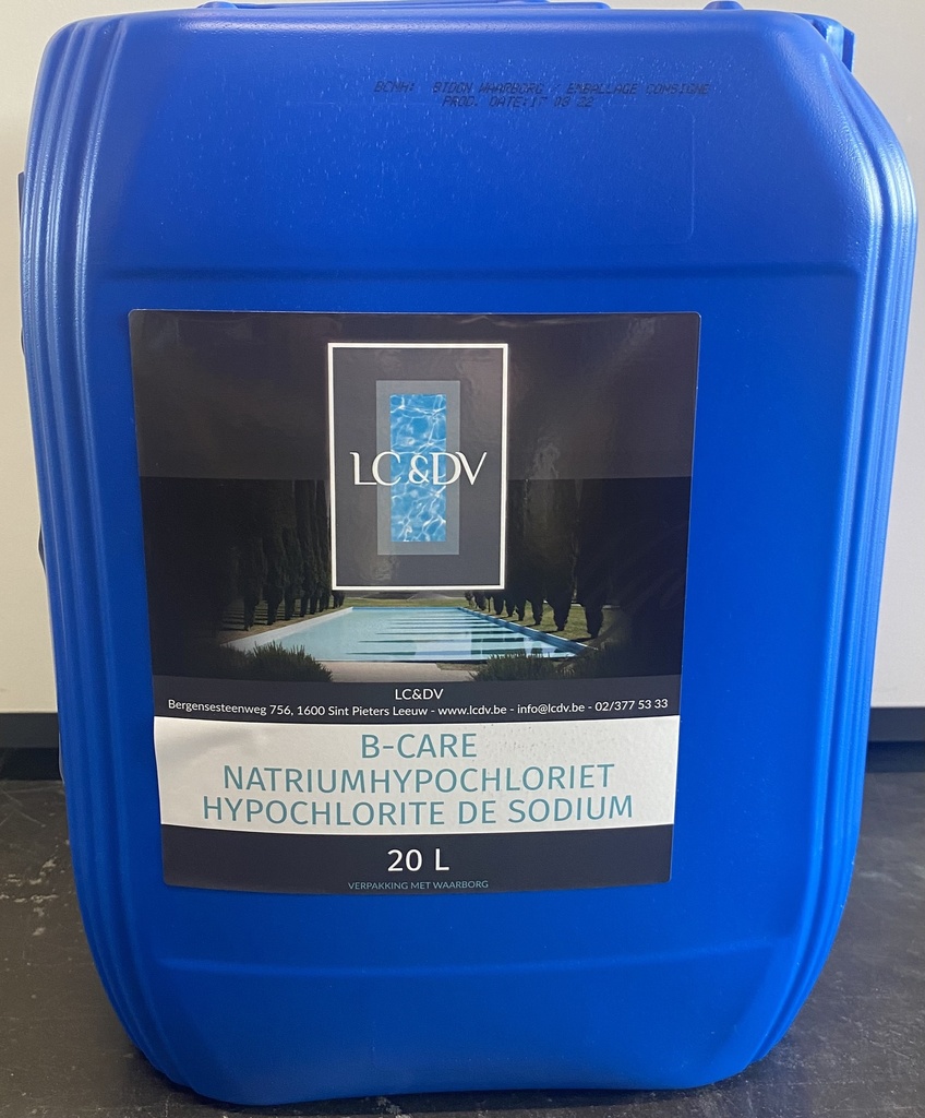 CHLORE LIQUIDE 20 L dont € 10,00  vidange