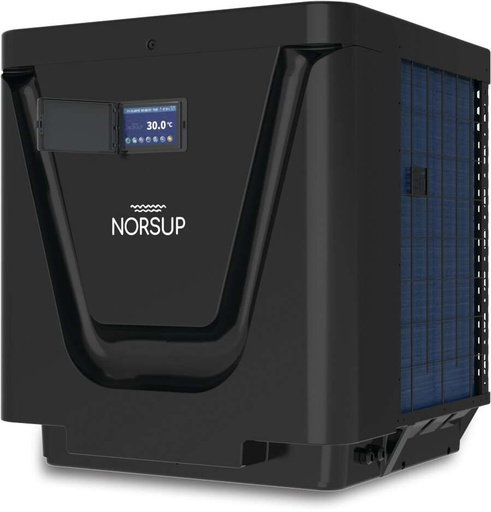 [7026967] Norsup Pompe à chaleur full Inverter 16kw 60-110m³ 230VAC noir type P21V/32 verticale